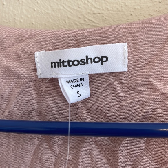 NWT, mittoshop long sleeve mini dress, Size Small - Picture 4 of 5